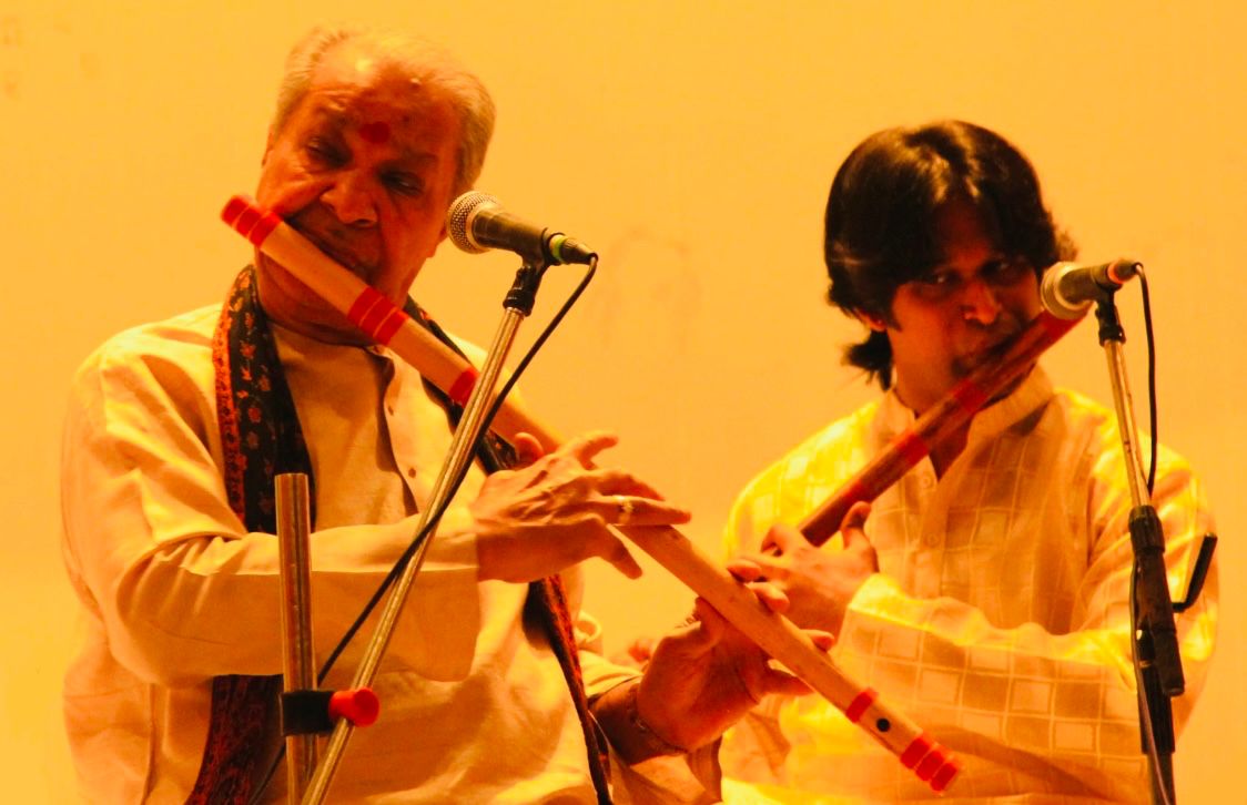 Performance with Guruji